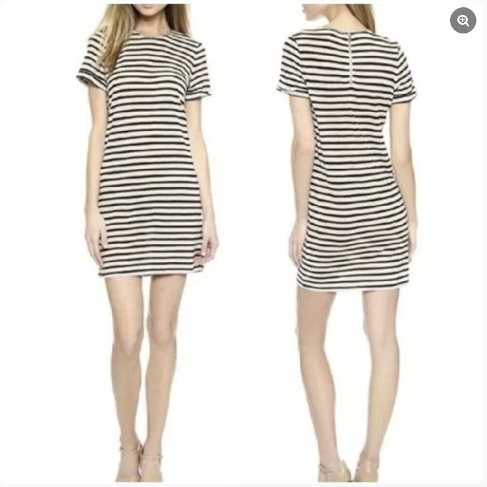 Alice + Olivia Air Stacey Bendet Stripped Dress - Size M